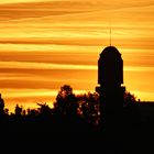 Sonnenaufgang über dem Plöner Wasserturm