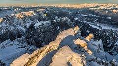 SONNENAUFGANG ÜBER DEM PUSTERTAL