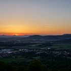 Sonnenaufgang über dem Rechberg (1)