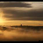 Sonnenaufgang über dem Rheintal