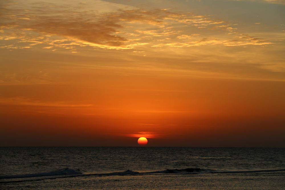 Sonnenaufgang über dem roten Meer. Foto & Bild | africa, egypt, north