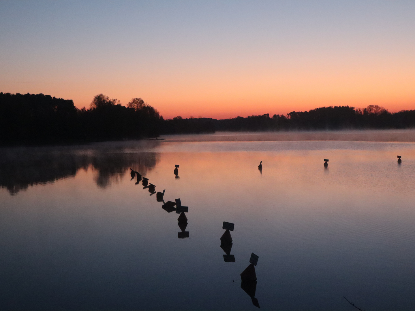 Sonnenaufgang über dem Rothsee