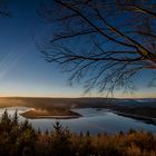 Sonnenaufgang über dem Rursee