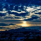 Sonnenaufgang über dem Säntis