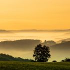 Sonnenaufgang über dem Sauerland