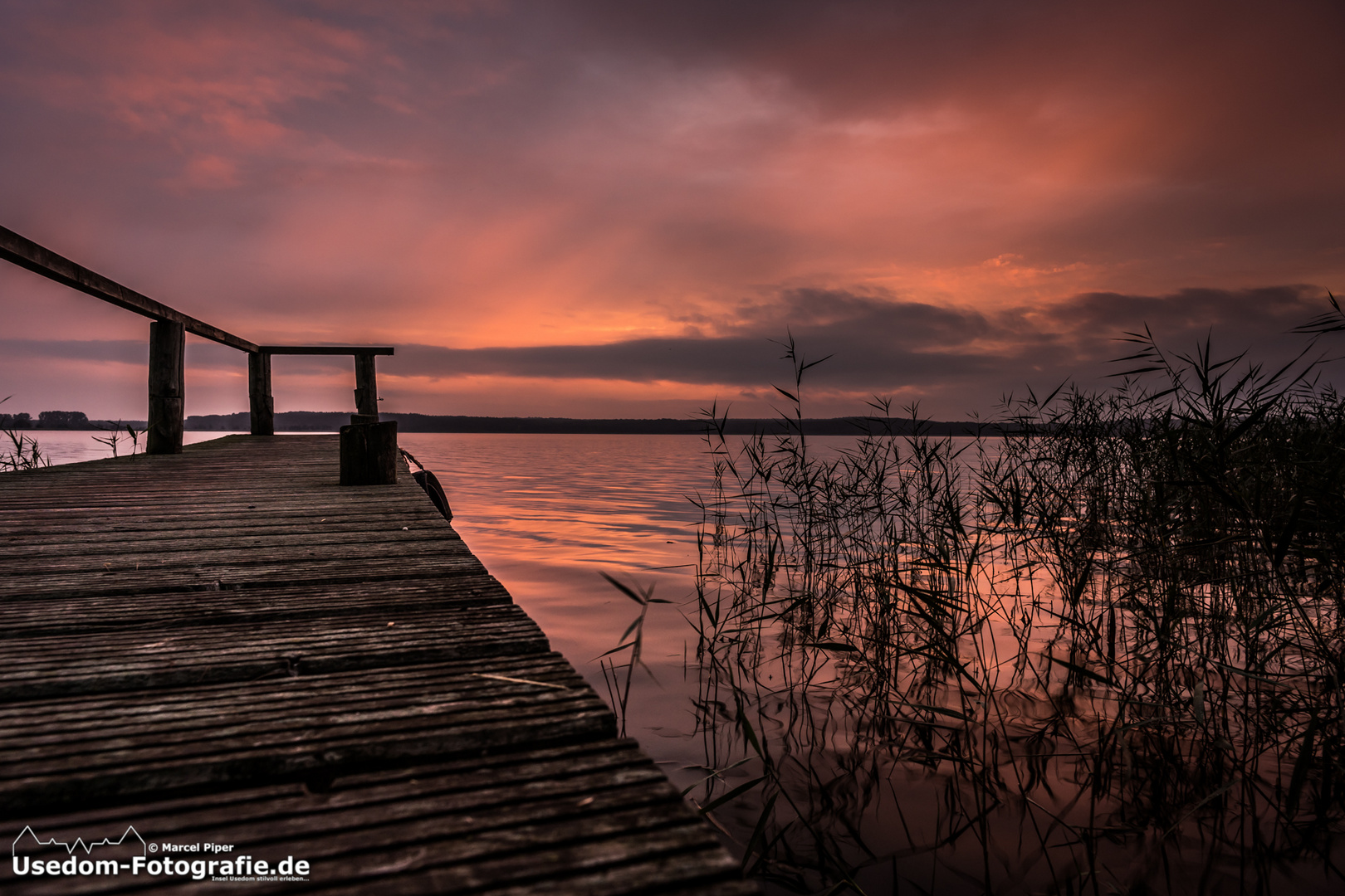 Sonnenaufgang über dem Schmollensee am 15.08.2013