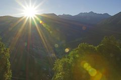 Sonnenaufgang über dem Silbertal