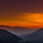 Sonnenaufgang über dem Stubaital