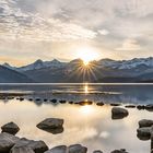 Sonnenaufgang über dem Thunersee