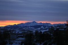 Sonnenaufgang über dem Toggenburg (2)