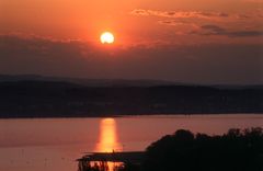 Sonnenaufgang über dem Überlinger See