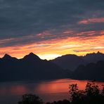 Sonnenaufgang über dem Vierwaldstättersee