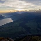 Sonnenaufgang über dem Wetterhorn