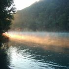 Sonnenaufgang über dem Wohlensee bei Hinterkappelen BE CH