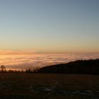 Sonnenaufgang über dem Wolkenmeer