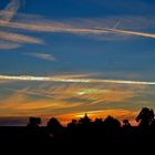 Sonnenaufgang über dem Württembergischen Allgäu