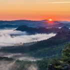 Sonnenaufgang über dem Zschand