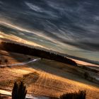 Sonnenaufgang über den Alpen/ Bodensee