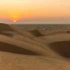 Sonnenaufgang über den Babydünen