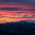 Sonnenaufgang über den Dolomiten