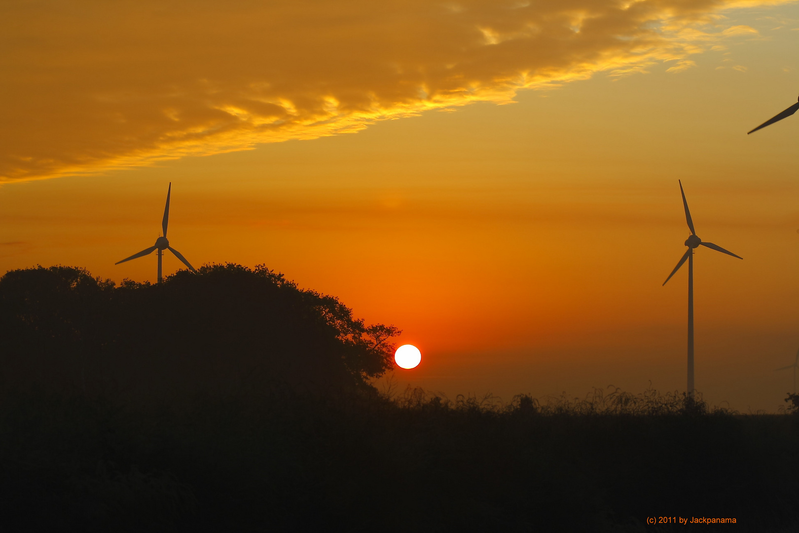 Sonnenaufgang über den Feldern von Kirchhellen