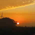 Sonnenaufgang über den Feldern von Kirchhellen