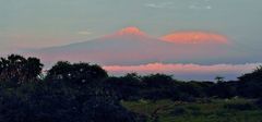 Sonnenaufgang über den Kilimanjaro