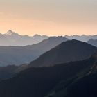 Sonnenaufgang über den Kitzbüheler Alpen