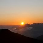 Sonnenaufgang über den Lienzer Dolomiten