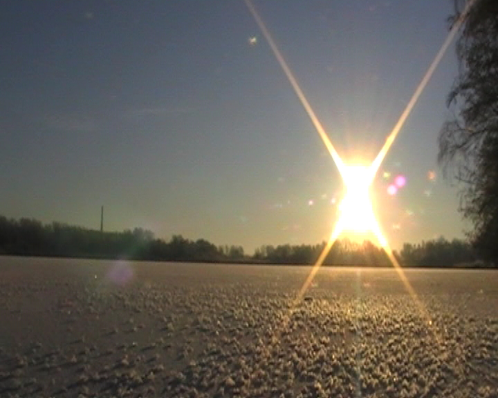 Sonnenaufgang über den Stich