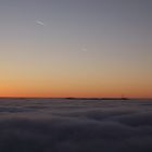 Sonnenaufgang über den Wolken