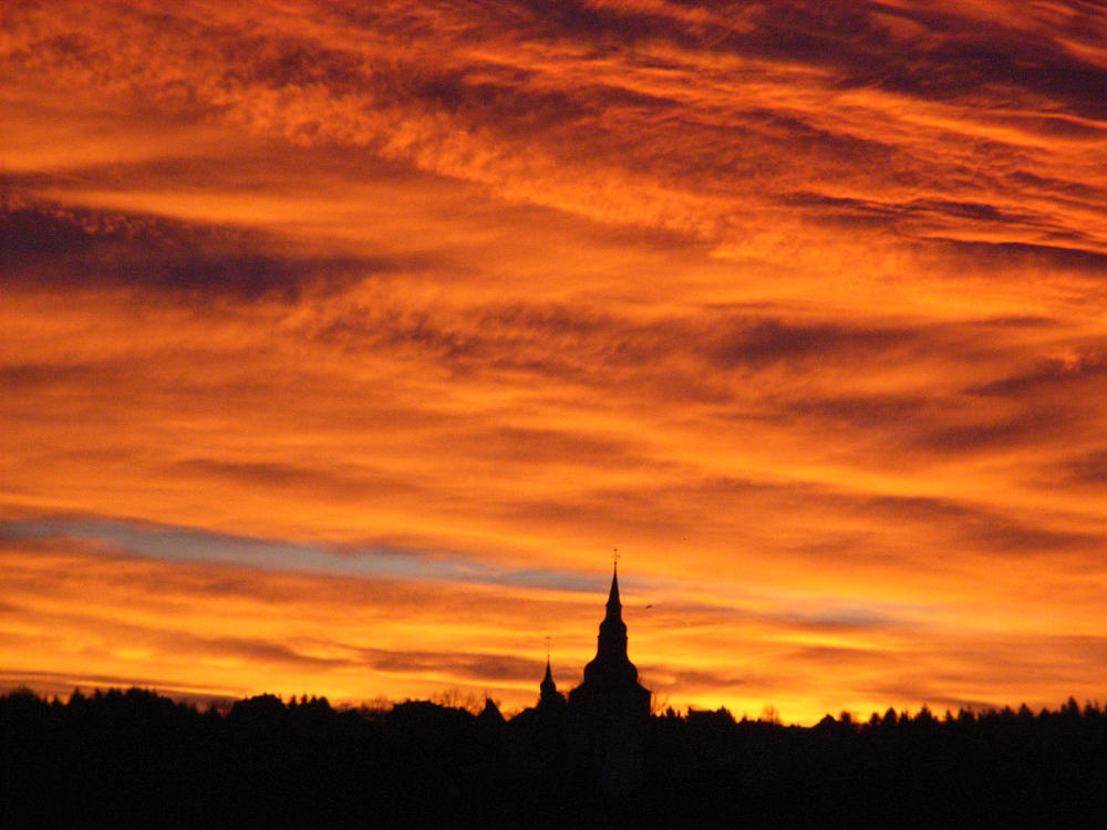 Sonnenaufgang über der Altstadt