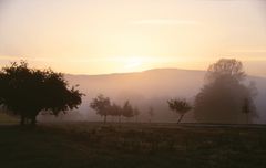 Sonnenaufgang über der B460