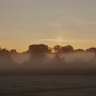 Sonnenaufgang über der Horner Rennbahn