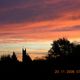 Sonnenaufgang ber der Kirche