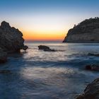 Sonnenaufgang über der Ladiko Bay, Rhodos