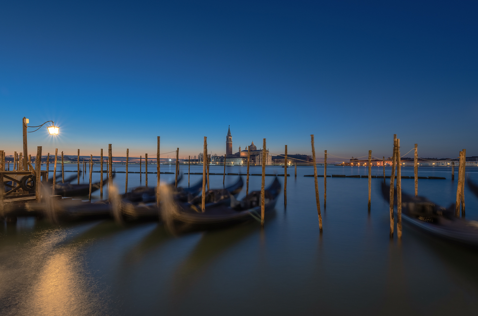 Sonnenaufgang über der Lagune