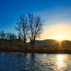 Sonnenaufgang über der Mur