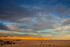 Sonnenaufgang über der Namib