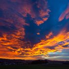 Sonnenaufgang über der Oberpfalz