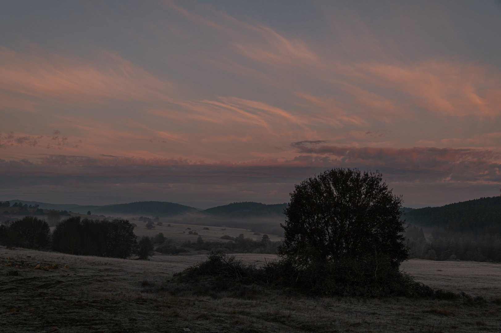 Sonnenaufgang über der Oberpfalz