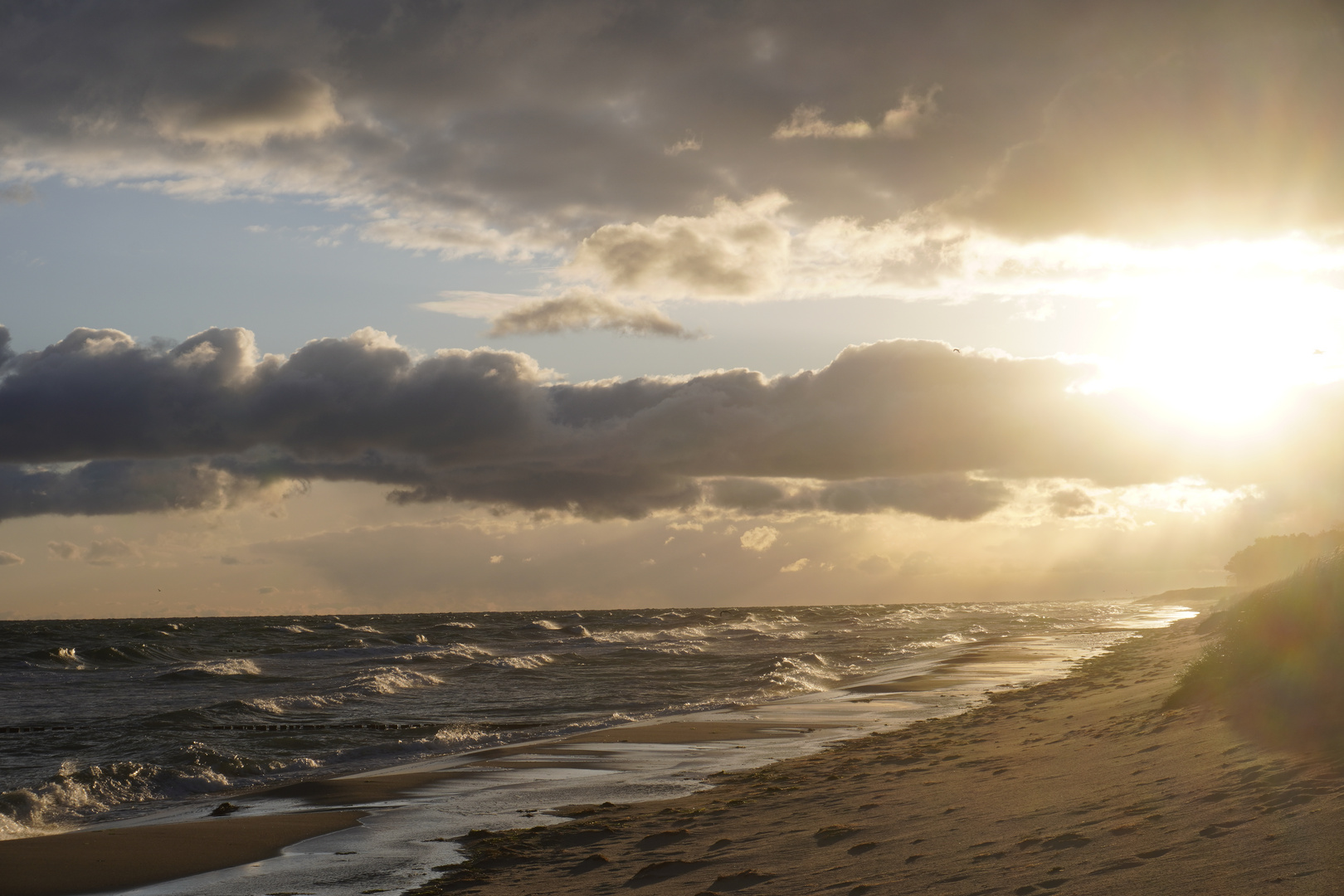 Sonnenaufgang über der Ostsee