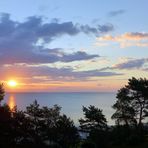 Sonnenaufgang über der Ostsee