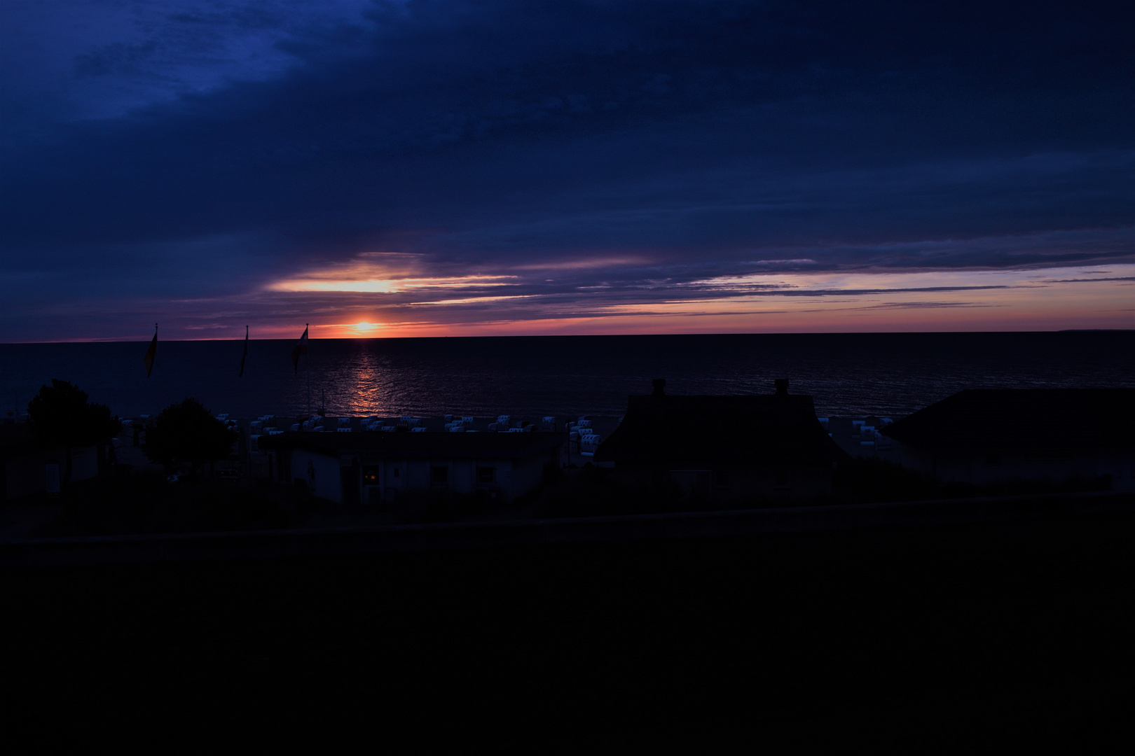 Sonnenaufgang über der Ostsee