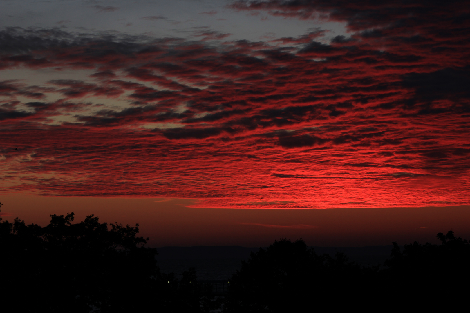 Sonnenaufgang über der Ostsee