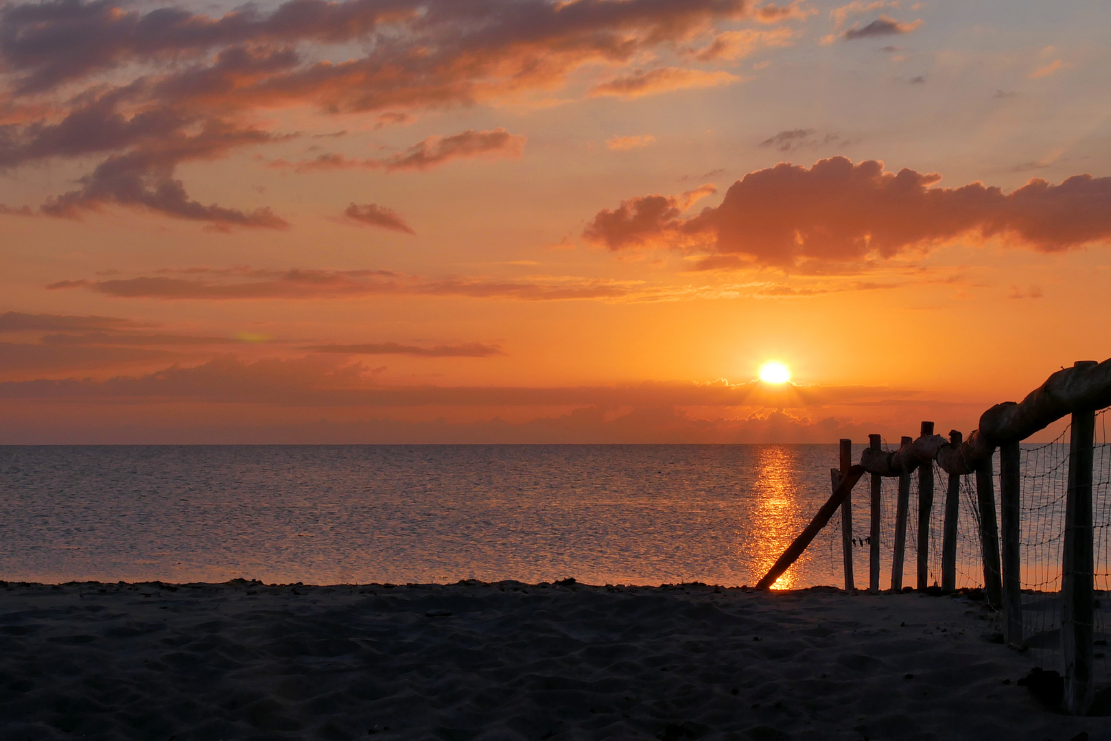 Sonnenaufgang über der Ostsee