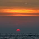 Sonnenaufgang über der Ostsee am Strand von Sellin...