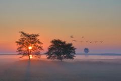 Sonnenaufgang über der Ostsee