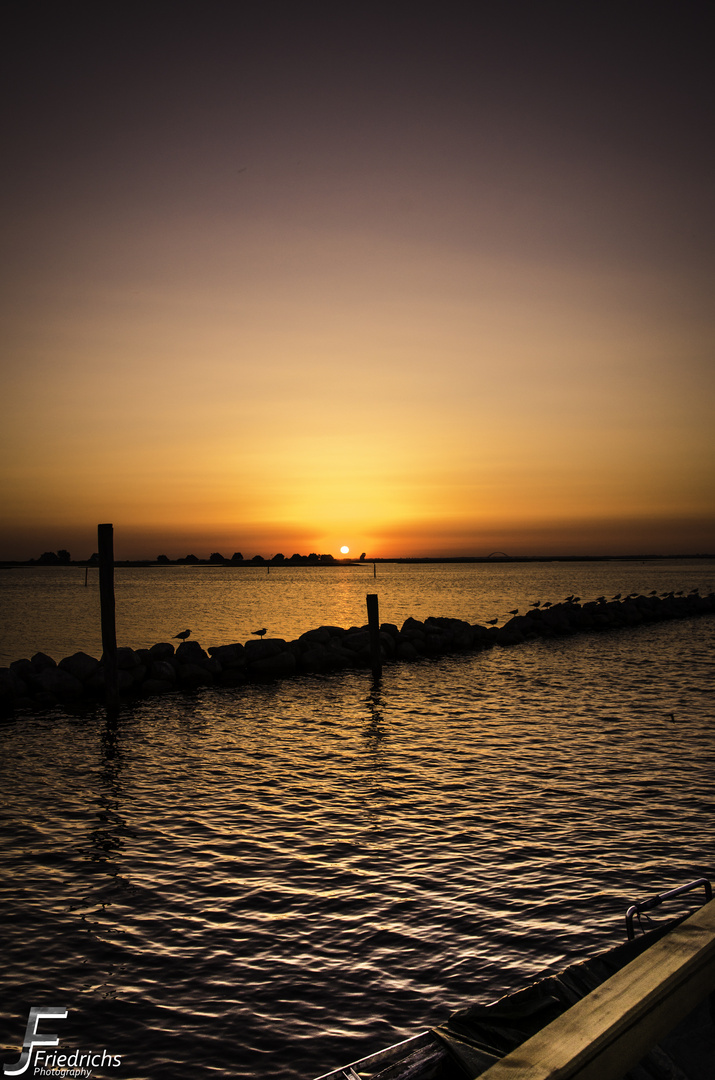 Sonnenaufgang über der Ostsee