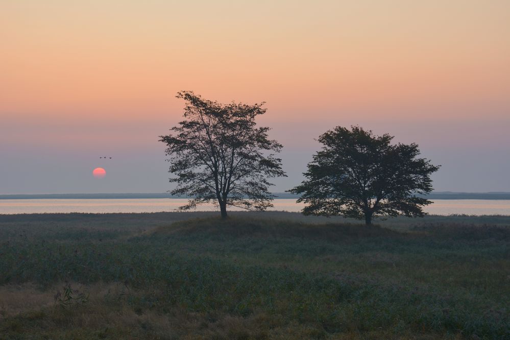 Sonnenaufgang über der Ostsee